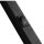 Wandlampe Glas Weiß Schwarz Schalter E14 60 cm 2-flmg