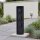 Gartensteckdose IP44 Metall Schwarz 3 fach 3500W 40cm