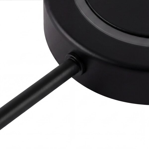 LED Wandleuchte indirekt dimmbar Schwarz B:33 cm 3000K