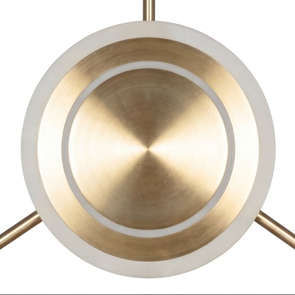 LED Wandleuchte indirekt dimmbar Gold 53 cm 18W 3000K