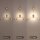 LED Wandleuchte indirekt dimmbar Gold 53 cm 18W 3000K