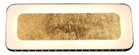 LED Wandlampe Aluminium Gold Schwarz 3000 K B:30 cm