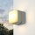 LED Wandlampe außen IP44 900 lm Anthrazit verstellbar