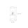 Wandlampe außen Glas Aluminium E27 IP44 H: 19,7 cm