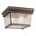 Deckenlampe f&uuml;r au&szlig;en Glas Vintage IP44 in Bronze