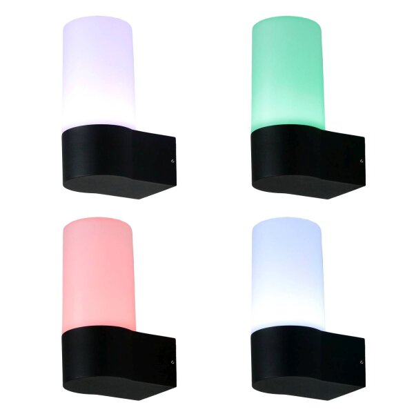 LED Außenlampe Smart Home Farbwechsel 850 lm RGB IP44