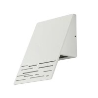 LED Wandlampe außen IP44 15 cm 6 W 700 lm Alu Glas