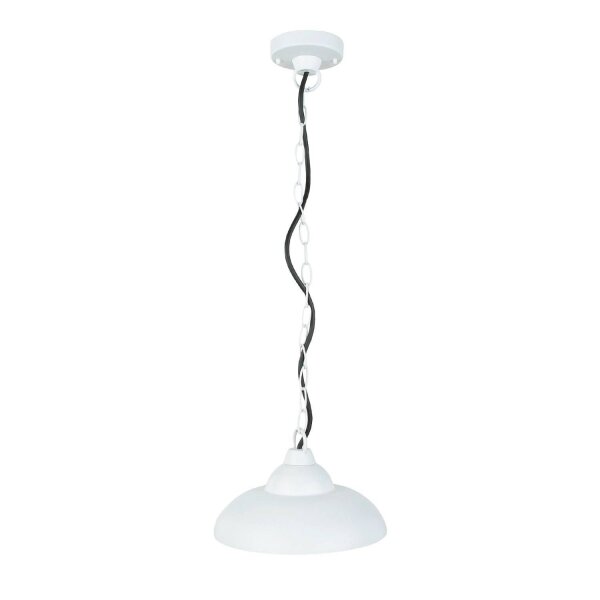 LED Außenlampe Weiß IP54 B:25 cm 1200 lm 3000K