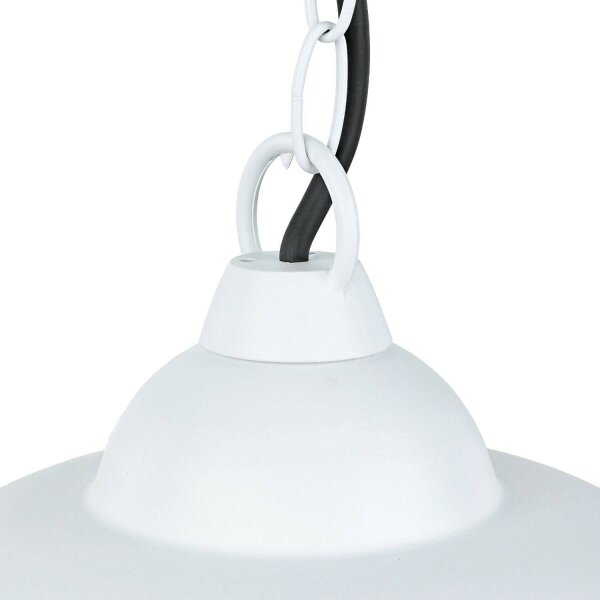 LED Außenlampe Weiß IP54 B:25 cm 1200 lm 3000K