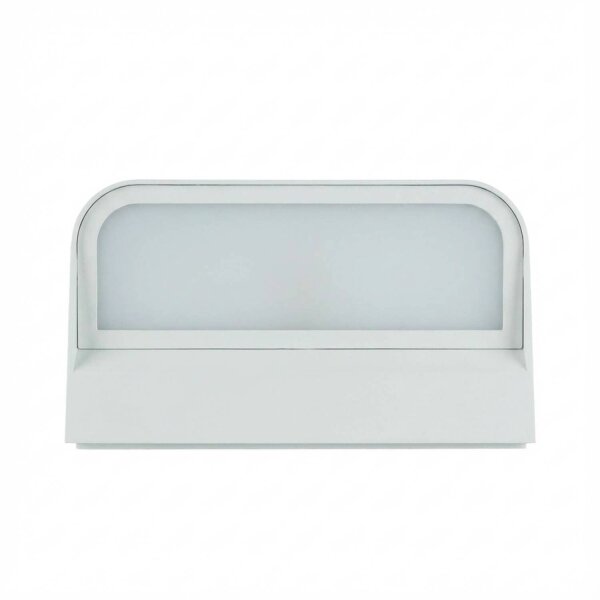 LED Außenleuchte Weiß Aluminium 8 W 900 lm IP54