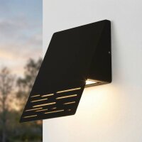 LED Au&szlig;enwandleuchte IP44 Aluminium Glas 6 W 700 lm