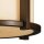 Deckenleuchte für Außen in Bronze Creme blendarm