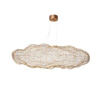 Draht Hängelampe LED Metall B: 76 cm H: max. 120 cm...