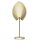 Tischleuchte Metall 55 cm hoch in Gold matt für E27
