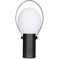 LED Tischleuchte außen Akku Metall mit Dimmer IP44...