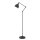 Stehlampe Metall 147 cm Schwarz E27 Retro Design Gelenkarm