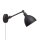 Wandlampe mit Kabel und Stecker Metall E27 verstellbar Gelenke