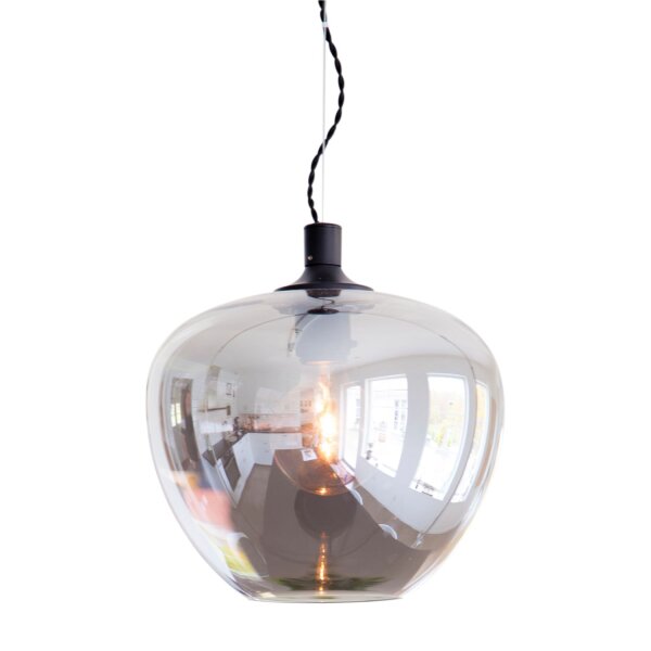 Hängelampe Glas E27 B: 28 cm H: max. 120 cm