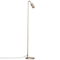 Stehleuchte klein 146 cm in Gold GU10 Metall Retro