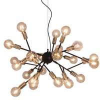 Hängelampe Metall B: 80 cm H: max. 120 cm 24x E27