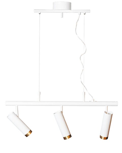 Pendelleuchte 3-flammig 80 cm breit H: max. 140 cm GU10