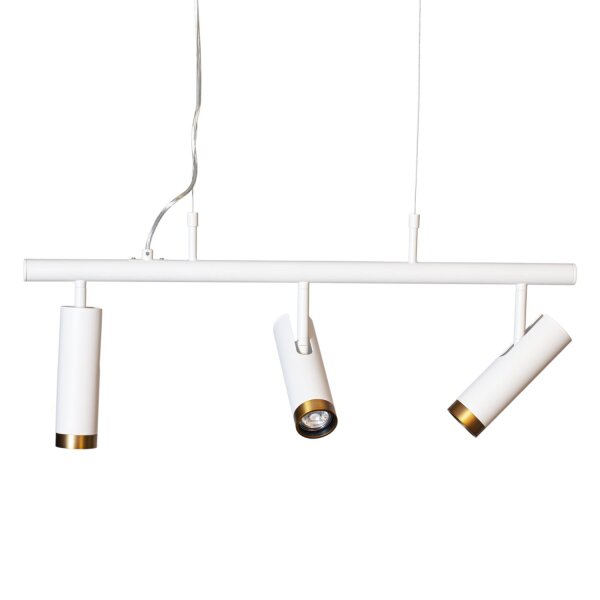 Pendelleuchte 3-flammig 80 cm breit H: max. 140 cm GU10