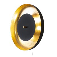 Runde Wandleuchte mit Kabel und Stecker Ø 50...