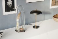 Tischlampe Metall Ø 28 cm 45 cm hoch Modern...