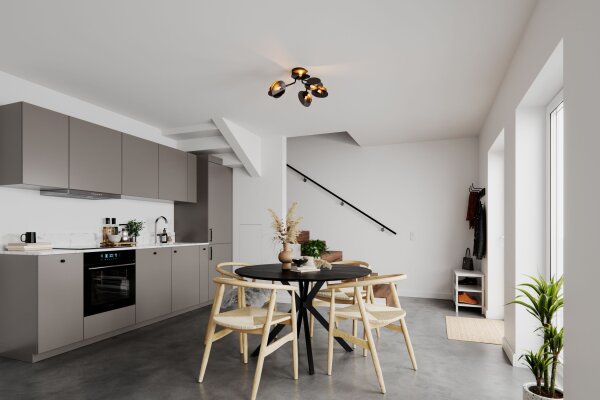 Deckenleuchte Metall Glas 70 cm breit 6x G9 Modern