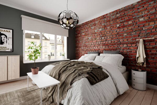 Pendelleuchte Modern Ø 58 cm rund Spiegelglas Metall 3x E27