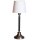 Nachttischlampe Metall Stoff 59,5 cm E27 Klassisch ELIN