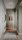 Deckenleuchte Glas Metall 50 cm breit in Gold Modern 6x G9