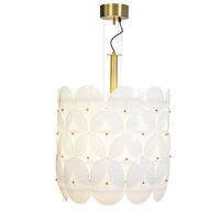 Hängelampe Glas Metall Ø 50 cm H: max. 120 cm...