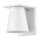 Wandlampe außen Weiß LED GU10 IP44 15,4 cm hoch klein