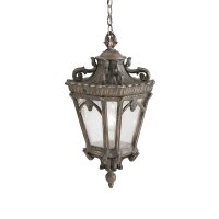 H&auml;ngelampe AMELIA Antik Aluminium Vintage au&szlig;en