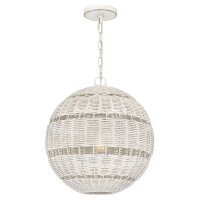 Außenlampe hängend Korbschirm E27 IP44...