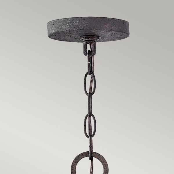 Pendelleuchte außen Ring IP44 rund Ø 76,2 cm Metall Glas E14