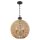Hängeleuchte rund Ø 46,5 cm H: max. 251,4 cm Seil Schirm