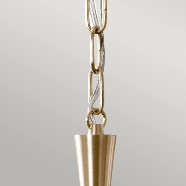 Hängeleuchte Metall E27 Ø 50,8 cm in Bronze Schwarz