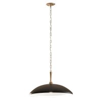 H&auml;ngeleuchte Metall E27 &Oslash; 50,8 cm in Bronze Schwarz
