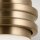 Badezimmerlampe Metall Glas mit LED G9 IP44 24 cm hoch