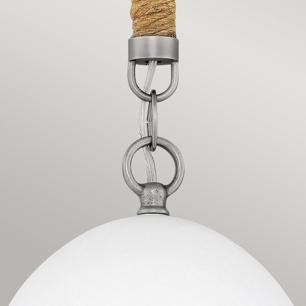 Pendelleuchte Keramik Schirm D: 25,4 cm E27 Retro