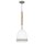 Pendelleuchte Keramik Schirm D: 25,4 cm E27 Retro