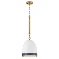 H&auml;ngeleuchte Keramik E27 &Oslash; 25,4 cm Retro Design
