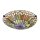 Deckenlampe Buntglas Ø 42 cm rund 2x E27 Tiffany Stil