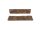 Wanddeko Teak Holz L: 60 cm Unikat Handarbeit