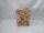 Hocker Beistelltisch Teak Holz H: 40 cm Unikat Handarbeit