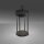 LED Akku Tischlampe Aluminium dimmbar IP44 2 W Schwarz