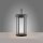 LED Akku Tischlampe Aluminium dimmbar IP44 2 W Schwarz
