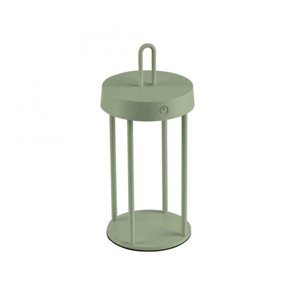 LED Akku Tischleuchte Aluminium dimmbar IP44 2 W Grün